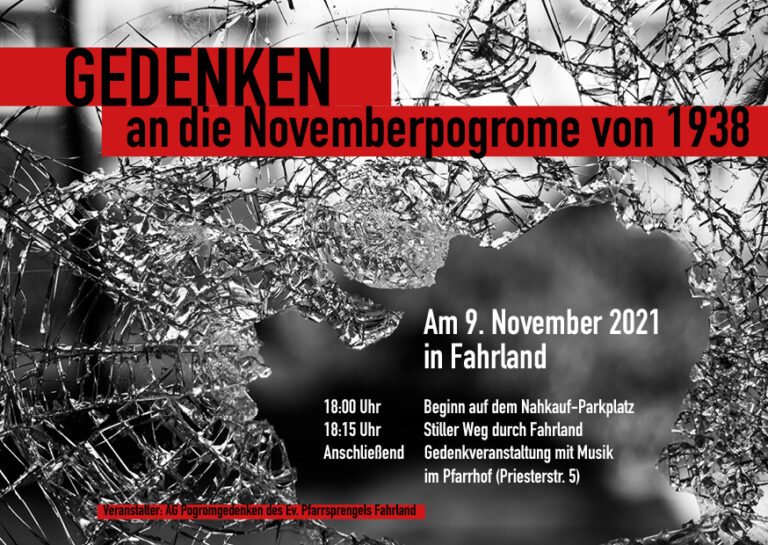 Plakat und Postkarte Demonstration